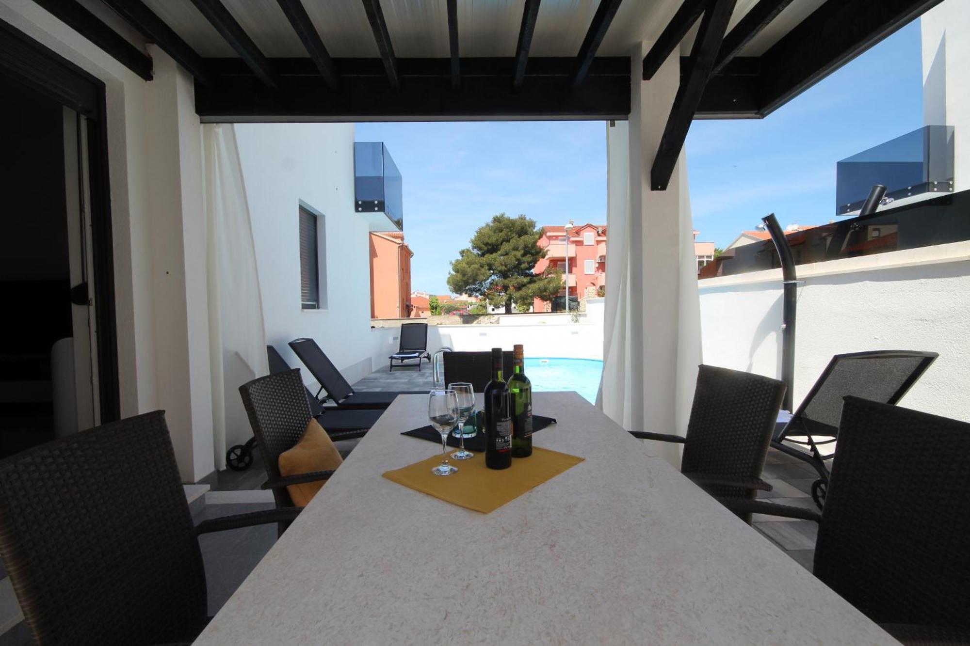 Villa Essenza Vita In Vodice Only 650 Meters From The Beach Exterior photo